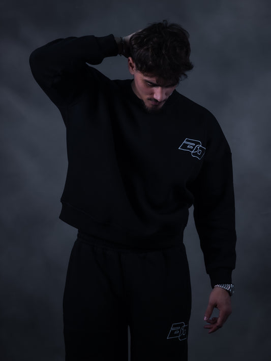 BREAKORDER BLACK CREWNECK