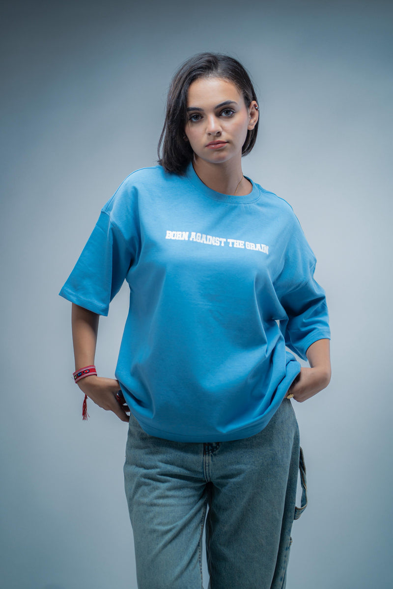 BORN AGAINST THE GRAIN BOXY-FIT T-SHIRT