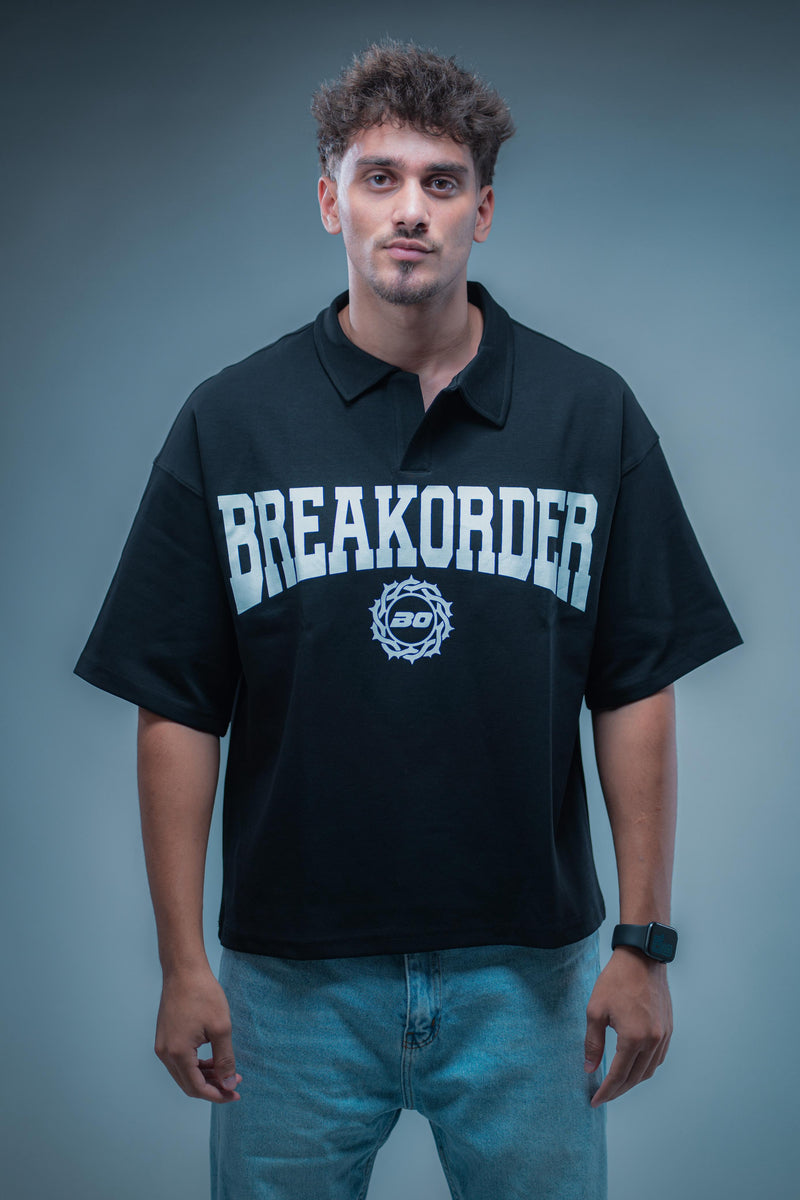 BREAKORDER BOXY-FIT POLO