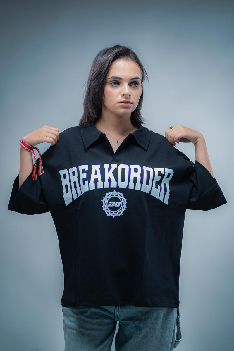 BREAKORDER BOXY-FIT POLO