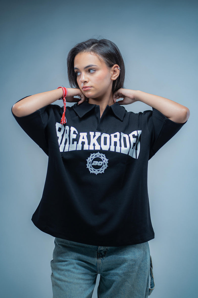 BREAKORDER BOXY-FIT POLO